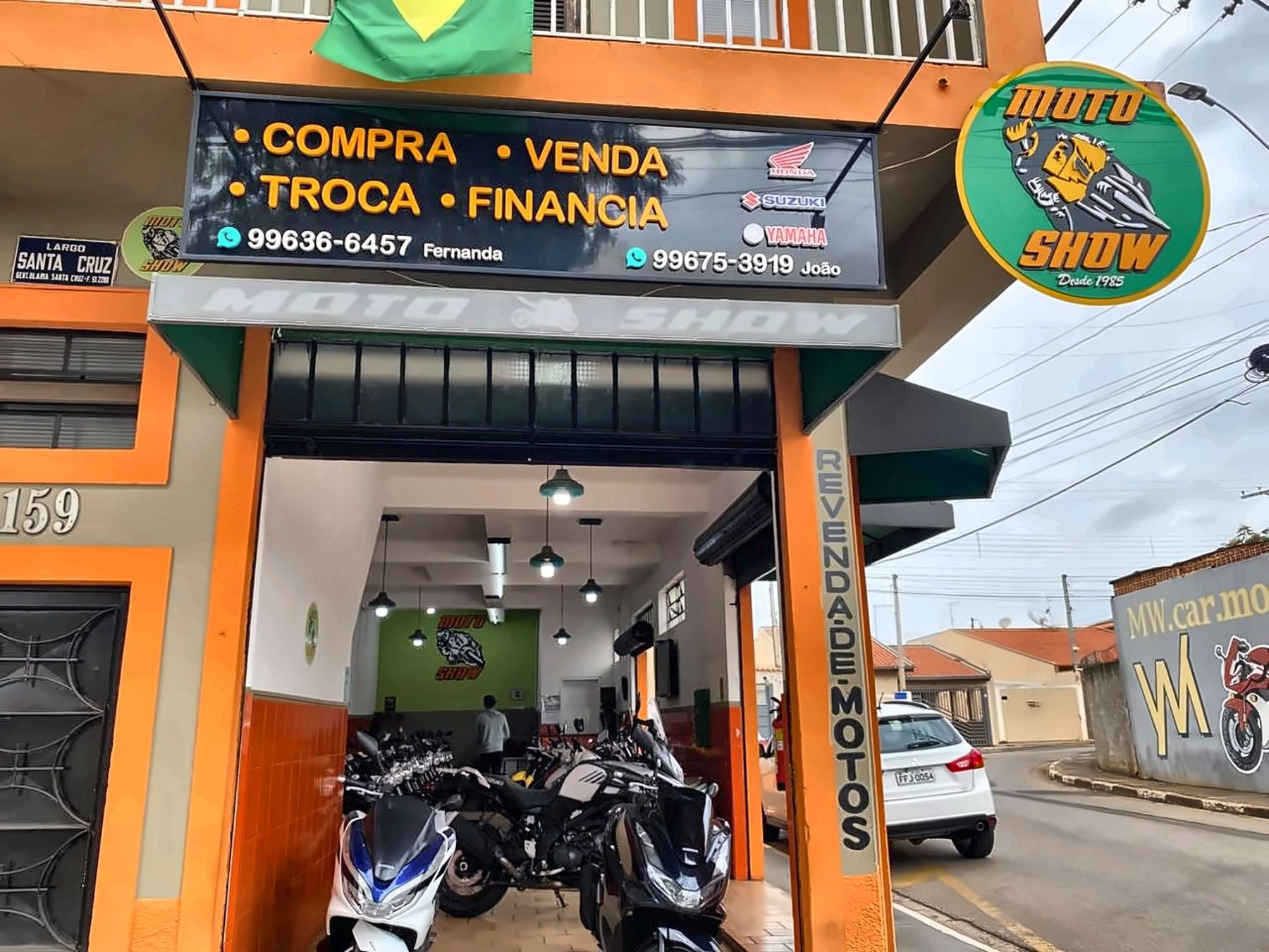 Fachada da Moto Show em Tatuí